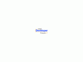 Intel Developer Forum logo