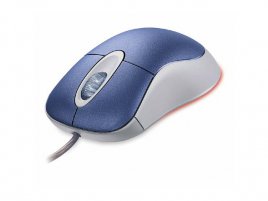 Microsoft Optical Mouse Blue