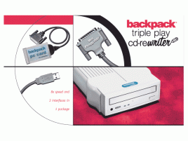 Backpack Triple Play Cd-Rewriter