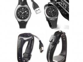 LAKS hodinky s USB přípojkou