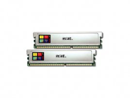 GeIL Ultra Platinum PC4400 550MHz Dual Channel DDR Kit