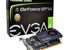 EVGA GeForce GT 545 balení