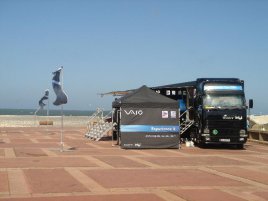 Sony Intel VAIO Tour truck