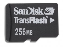 SanDisk TransFlash 256 MB