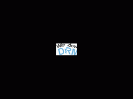 Windows DRM logo zlomené