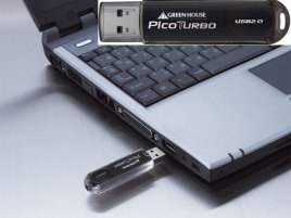 GreenHouse PicoTurbo USB 2.0 klíčenka