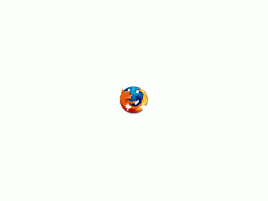 Děravý Firefox logo