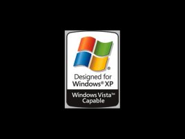 Designed for Windows XP - Window Vista Capable logo