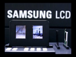 Samsung Double-sided LCD panel