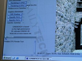 CineBench - AMD Barcelona @ 1,6 GHz