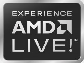 EXPERIENCE AMD LIVE! logo