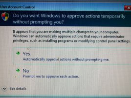 UAC ve Windows 7