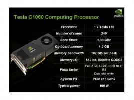 nVidia Tesla C1060