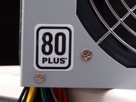 80PLUS logo na zdroji