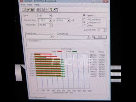 OCZ Vertex2 SSD - ATTO Disk Benchmark