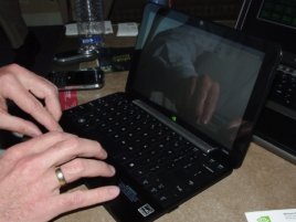 Prototyp netbooku s Nvidia Tegra