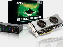 MSI N260GTX Lightning s AirForce panelem