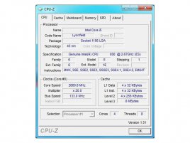 CPU-Z: Core i5