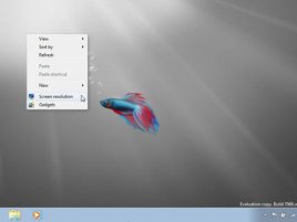 Windows 7 Starter - plocha