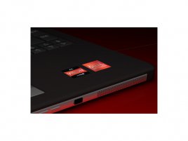 Nové štítky AMD Vision na notebooku