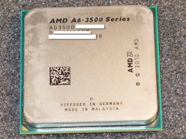 AMD A6-3500 Triple-Core „Llano“