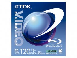 TDK Blu-ray médium, krabička