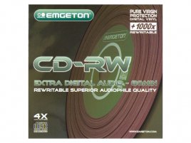 CD-RW emgeton Audio extra digital, superior audiophile quality -