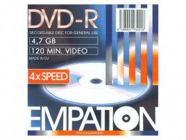 DVD-R Empation - zepředu