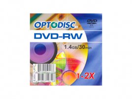 DVD-RW Optodisc 1.4GB/30min - zepředu