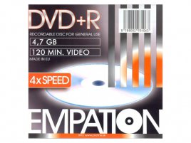 DVD+R Empation  - zepředu