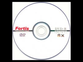 DVD-R Fortis  - médium