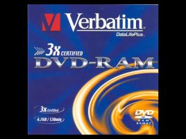 DVD-RAM Verbatim DataLifePlus - zepředu