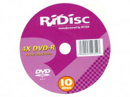 DVD-R RiDisc  - zepředu