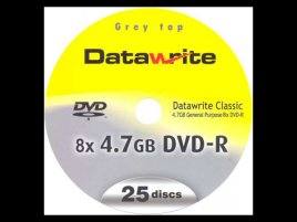 DVD-R Datawrite Classic DataSafe - zepředu