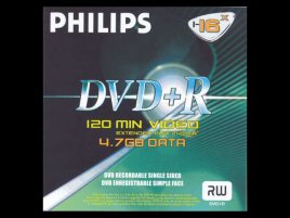 DVD+R Philips DR4S6J10C/00 - zepředu