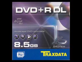 DVD+R DL 2,4× Traxdata front