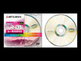 Mitsubishi DVD-R DL 4×