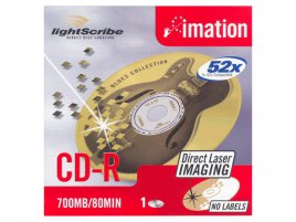 CD-R Imation LightScribe - zepředu