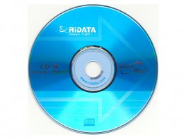 CD-R RiDATA Silver Blue - médium