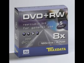 Traxdata DVD+RW 8×