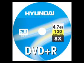 DVD+R Hyundai  - zepředu