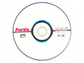 DVD+R Fortis  - médium