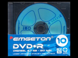 DVD+R emgeton digireel 8× front