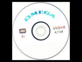 DVD+R Omega  - médium