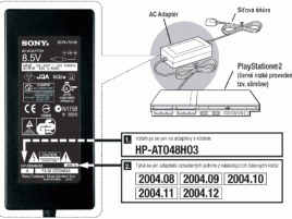 Sony PS2 výměna zdrojů