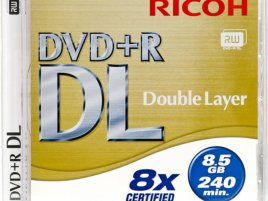 Ricoh DVD+R DL 8×