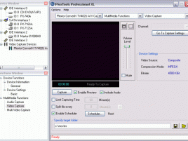 PlexTools Professional XL 3.05 video capture