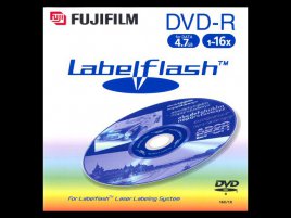 DVD-R FUJIFILM Labelflash - zepředu