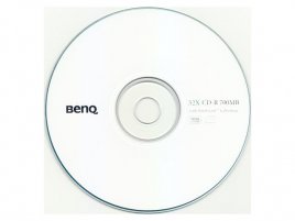 CD-R 80 Benq white edition 52× CD