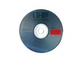 Sony CD-RW 74min High Speed 4&times; - 10&times; disc